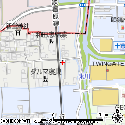 奈良県橿原市西新堂町135周辺の地図