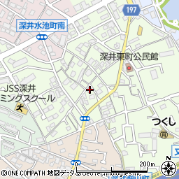 大阪府堺市中区深井東町2674-2周辺の地図