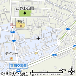 大阪府堺市中区堀上町90周辺の地図