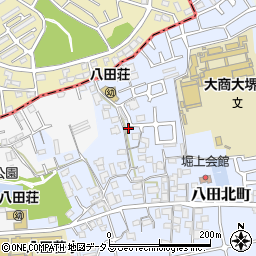 大阪府堺市中区堀上町500周辺の地図