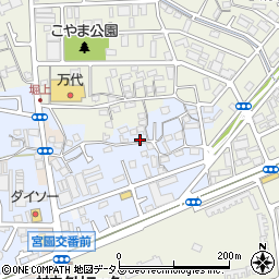 大阪府堺市中区堀上町89周辺の地図