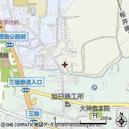 奈良県桜井市茅原6周辺の地図