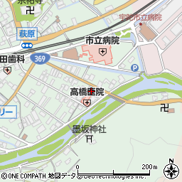 奈良県宇陀市榛原萩原751周辺の地図