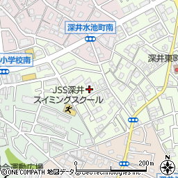 大阪府堺市中区深井東町3057周辺の地図