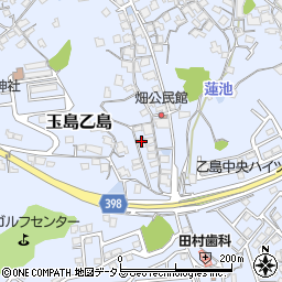 岡山県倉敷市玉島乙島712周辺の地図