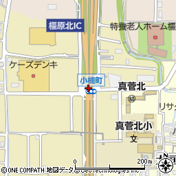 小槻町周辺の地図