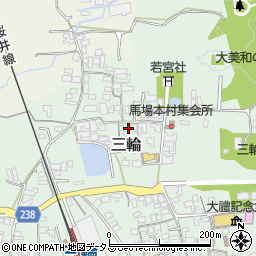 奈良県桜井市三輪547周辺の地図