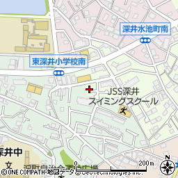 大阪府堺市中区深井東町3027周辺の地図