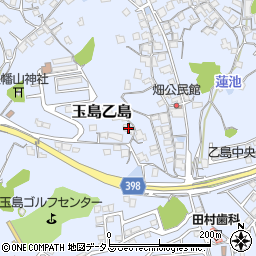 岡山県倉敷市玉島乙島466周辺の地図