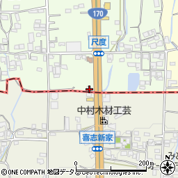 大阪府羽曳野市尺度16周辺の地図