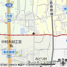 大阪府羽曳野市尺度2周辺の地図
