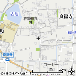 奈良県香芝市良福寺721-2周辺の地図