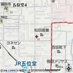 小規模多機能型居宅介護事業所 ホームケアー香芝周辺の地図
