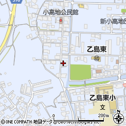 岡山県倉敷市玉島乙島7464周辺の地図