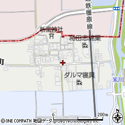 奈良県橿原市西新堂町152周辺の地図