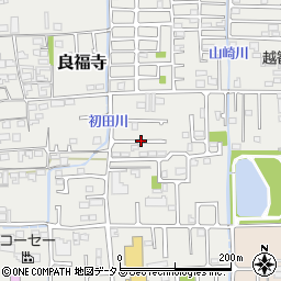 奈良県香芝市良福寺周辺の地図