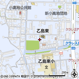 岡山県倉敷市玉島乙島7427周辺の地図
