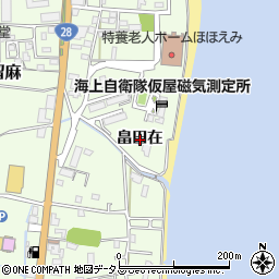兵庫県淡路市久留麻畠田在周辺の地図