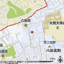 大阪府堺市中区堀上町510周辺の地図