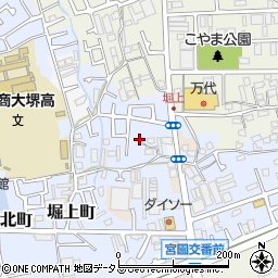 大阪府堺市中区堀上町2134周辺の地図