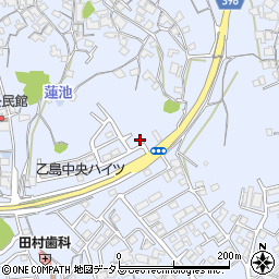 岡山県倉敷市玉島乙島1458周辺の地図