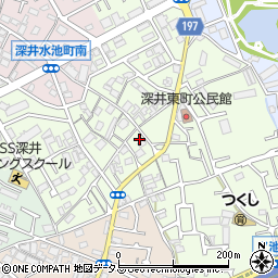 大阪府堺市中区深井東町2673周辺の地図
