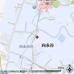 広島県福山市駅家町向永谷422周辺の地図
