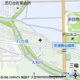 奈良県桜井市三輪801周辺の地図