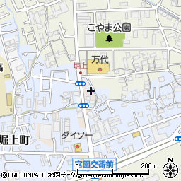 大阪府堺市中区堀上町540周辺の地図