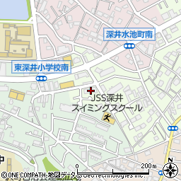大阪府堺市中区深井東町3031周辺の地図