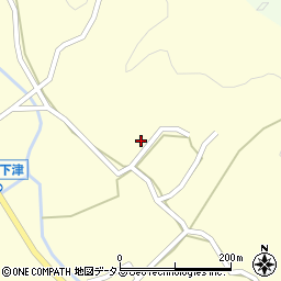 広島県三原市久井町下津1235周辺の地図