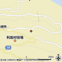 東京都利島村308周辺の地図