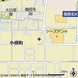 奈良県橿原市小槻町216周辺の地図