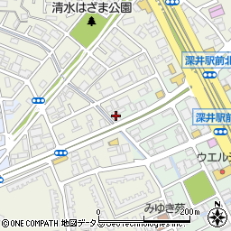 フィアスコート深井沢町ビル周辺の地図