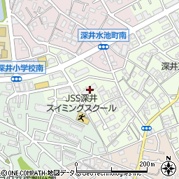 大阪府堺市中区深井東町3053周辺の地図