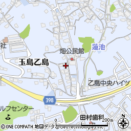 岡山県倉敷市玉島乙島714周辺の地図