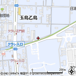 岡山県倉敷市玉島乙島7397周辺の地図