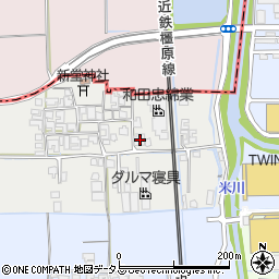 奈良県橿原市西新堂町145周辺の地図