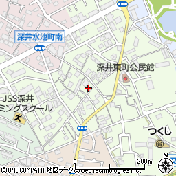 大阪府堺市中区深井東町2766周辺の地図