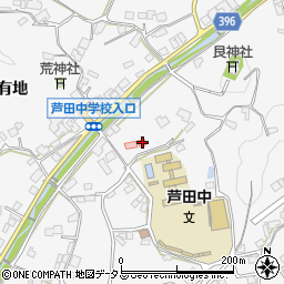 広島県福山市芦田町下有地980周辺の地図
