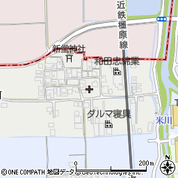 奈良県橿原市西新堂町150周辺の地図