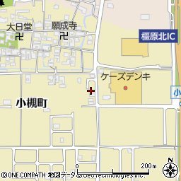 奈良県橿原市小槻町214周辺の地図