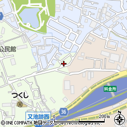 大阪府堺市中区深井東町2646-25周辺の地図
