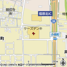 奈良県橿原市小槻町515周辺の地図