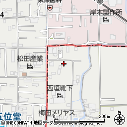 奈良県大和高田市大谷71周辺の地図