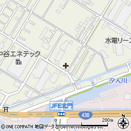 岡山県倉敷市連島町鶴新田2432周辺の地図