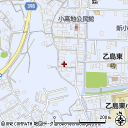 岡山県倉敷市玉島乙島7460-1周辺の地図