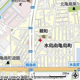 倉敷教会周辺の地図