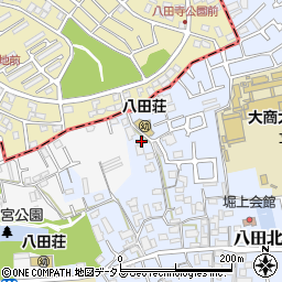 大阪府堺市中区堀上町505周辺の地図