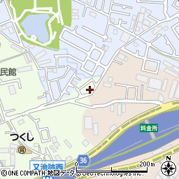 大阪府堺市中区深井東町2646-21周辺の地図